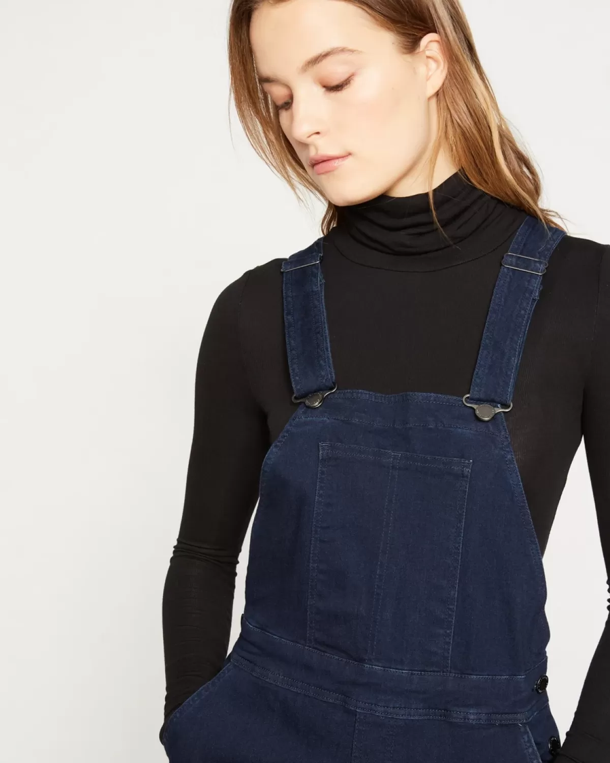 Casey Classic Denim Overalls>Universal Standard Fashion