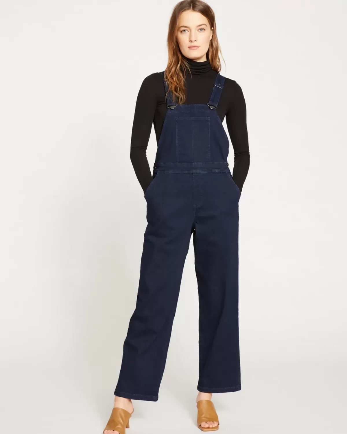 Casey Classic Denim Overalls>Universal Standard Fashion