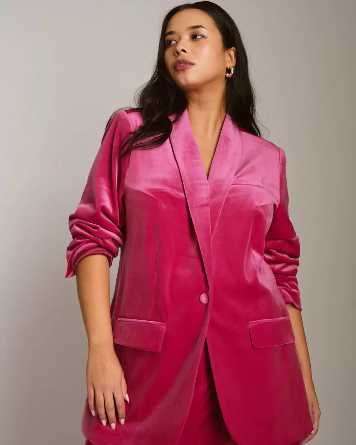 Luxe Velvet Blazer>Universal Standard Sale